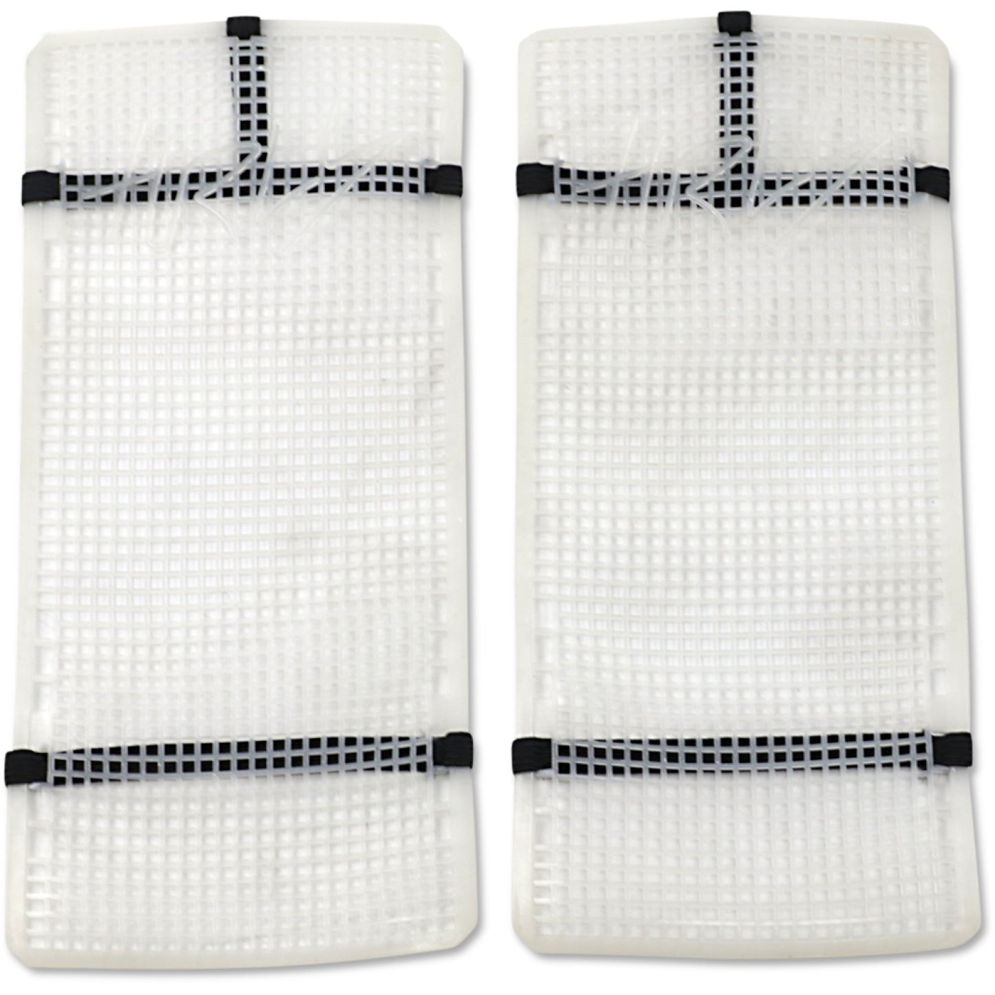 Moose Racing Mud Radiator Cover - White - KTM HPRMUDKT2502TM