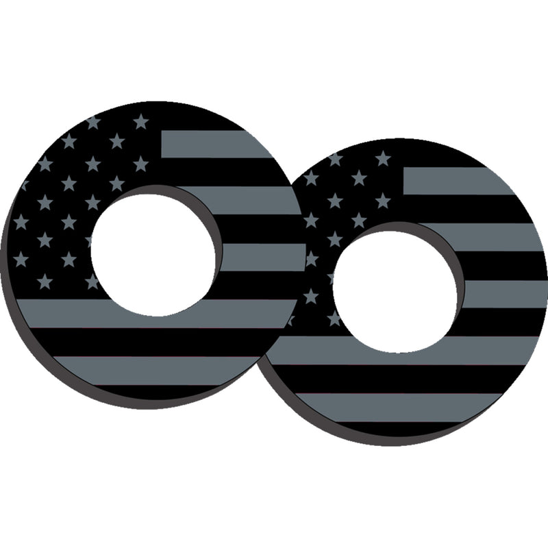 FACTORY EFFEX Grip Donuts - Flag Black/Gray 27-67200