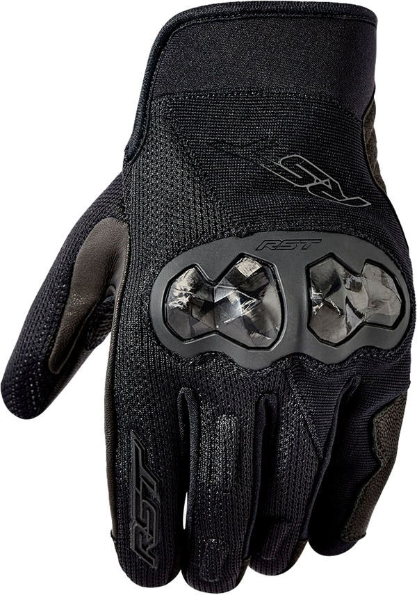 RST Women's Jetstream CE Textile Glove - Black - L