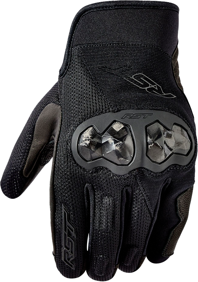 RST Jetstream CE Textile Glove - Black - S