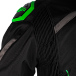 RST S1 CE Textile Jacket - Black/Grey/Neon Green - S