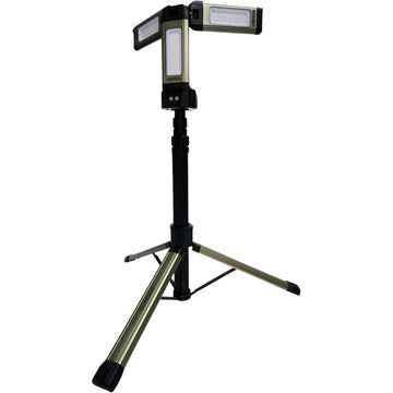 RISK RACING Shop Light w/Tripod - Work Area/Mobile - 2000 Lumens - Rechargeable 12681