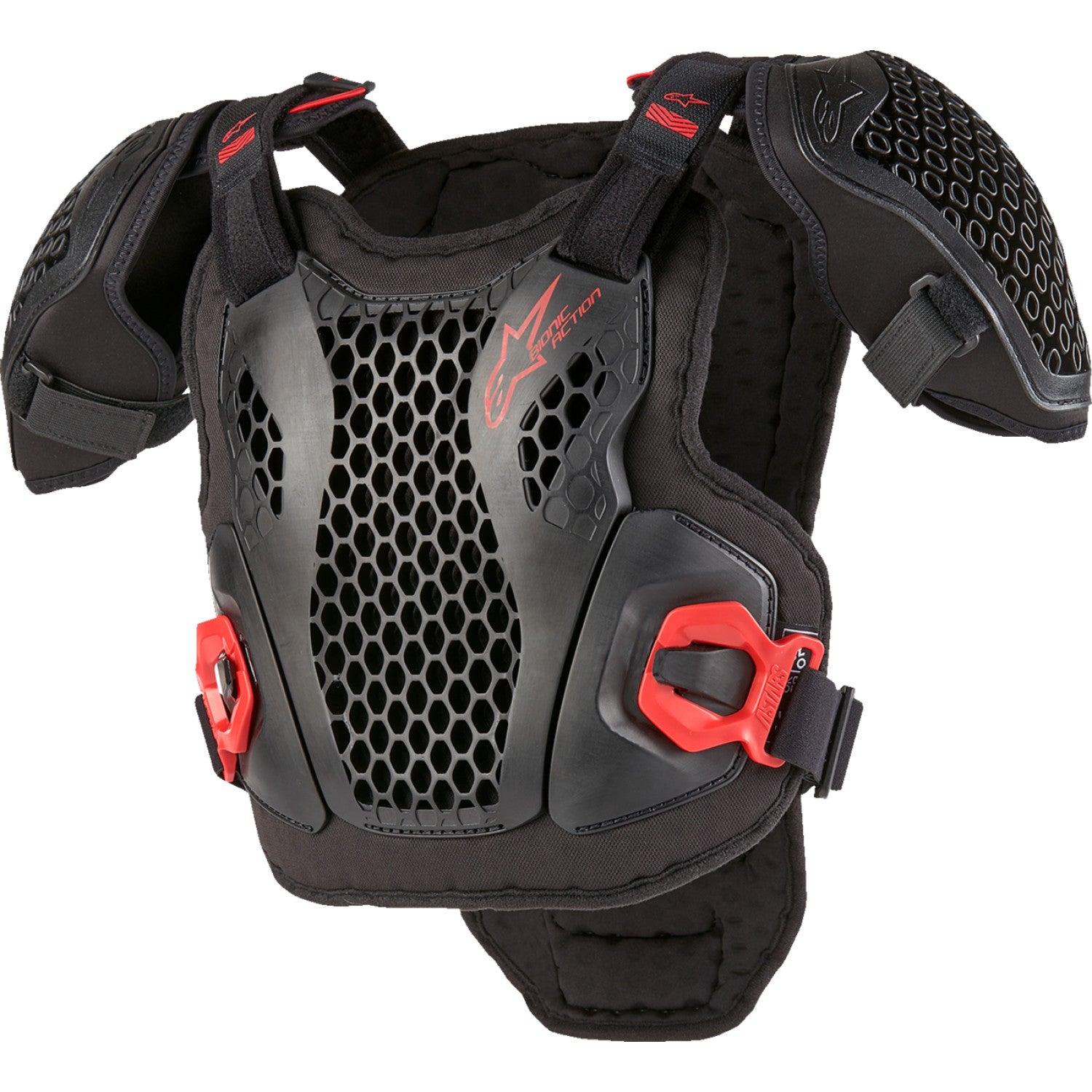 ALPINESTARS Youth Bionic Action Guard - Black/Red - S/M 6740424-13-S/M