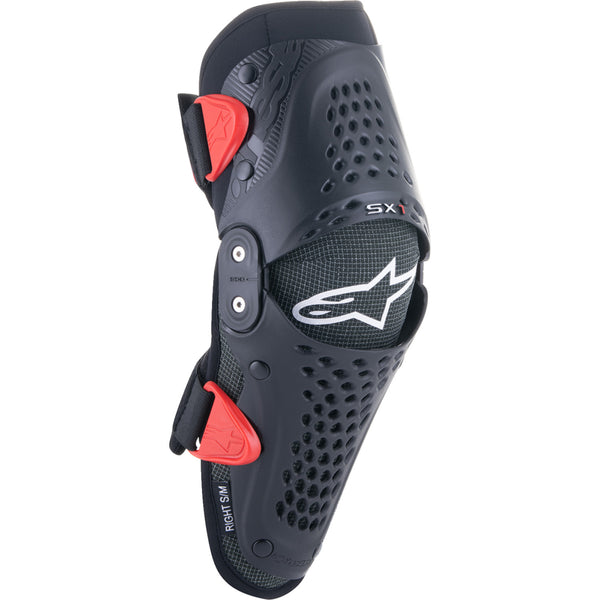 Alpinestars Youth SX-1 Knee Protectors - Black/Red - L/XL 6546319-13-LXL