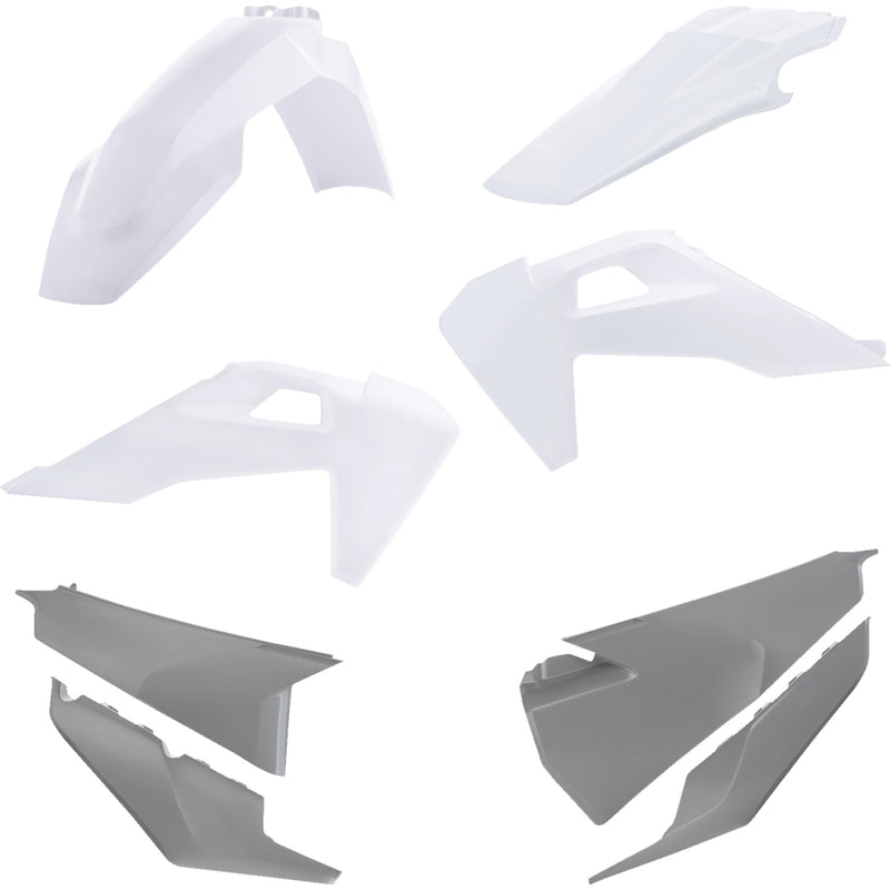 Acerbis Standard Replacement Body Kit - OEM '23 White/Gray 2791557705