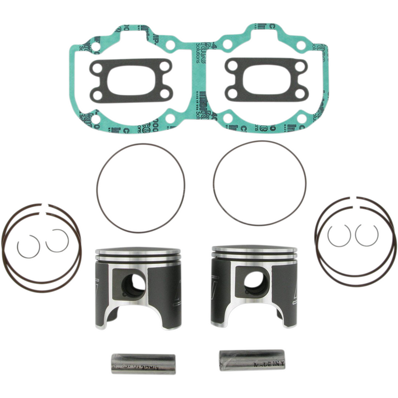 Wiseco Piston Kit with Gaskets - 76.50 mm - 505F Engine Type - Ski-Doo SK1376
