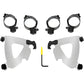 Memphis Shades Road Warrior Mounting Kit - Polished - FLSB MEK2043