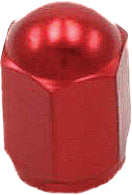 Air Valve Caps Red 2/Pk