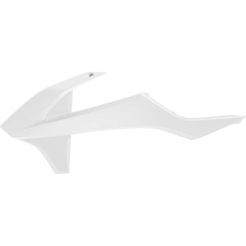 POLISPORT Radiator Cover - White - KTM 8417800002 by Polisport