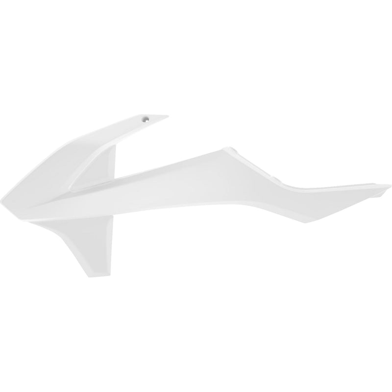 POLISPORT Radiator Cover - White - KTM 8417800002 by Polisport