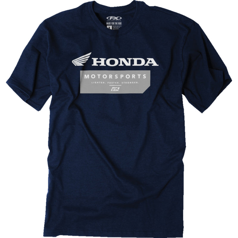 FACTORY EFFEX Honda Mission T-Shirt - Navy - Medium 26-87302