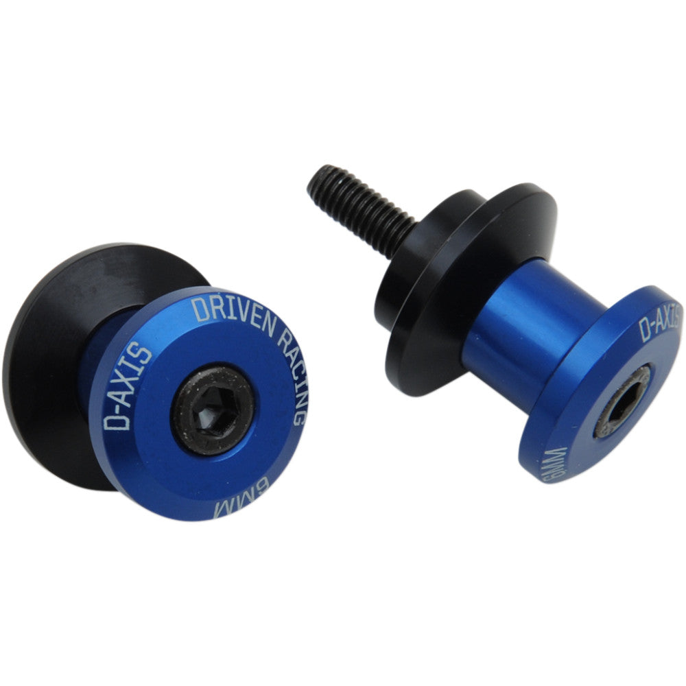 DRIVEN RACING D-Axis Spools - 6 mm - Blue DXS-6 BL