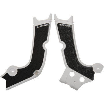 ACERBIS X-Grip Frame Guards - White/Black - Honda 2630711035