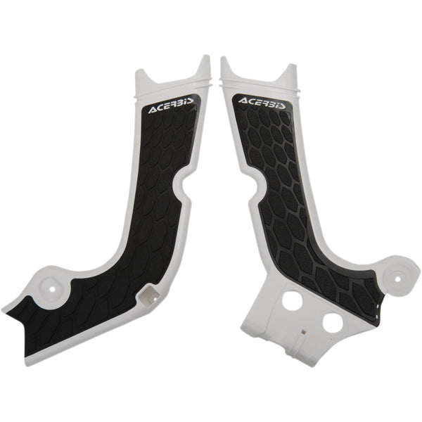 Acerbis X-Grip Frame Guards - White/Black - Honda 2630711035