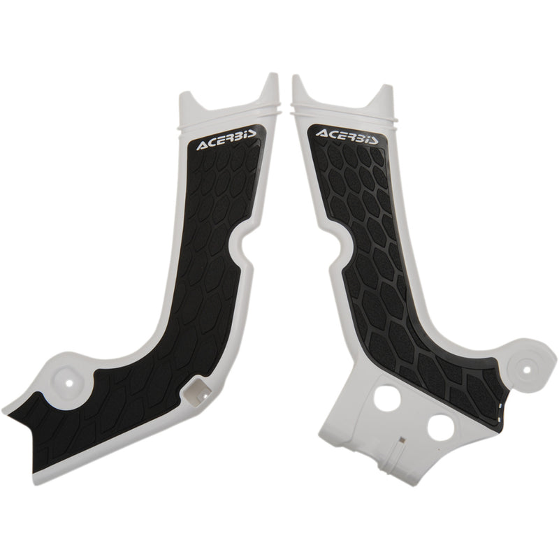 Acerbis X-Grip Frame Guards - White/Black - Honda 2630711035