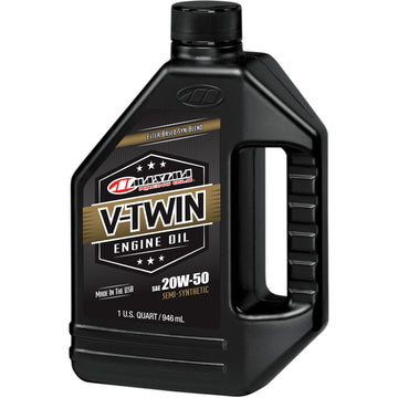 Maxima Racing Oil V-Twin Semi-Synthetic Engine Oil - 20W-50 - 1L 30-14901