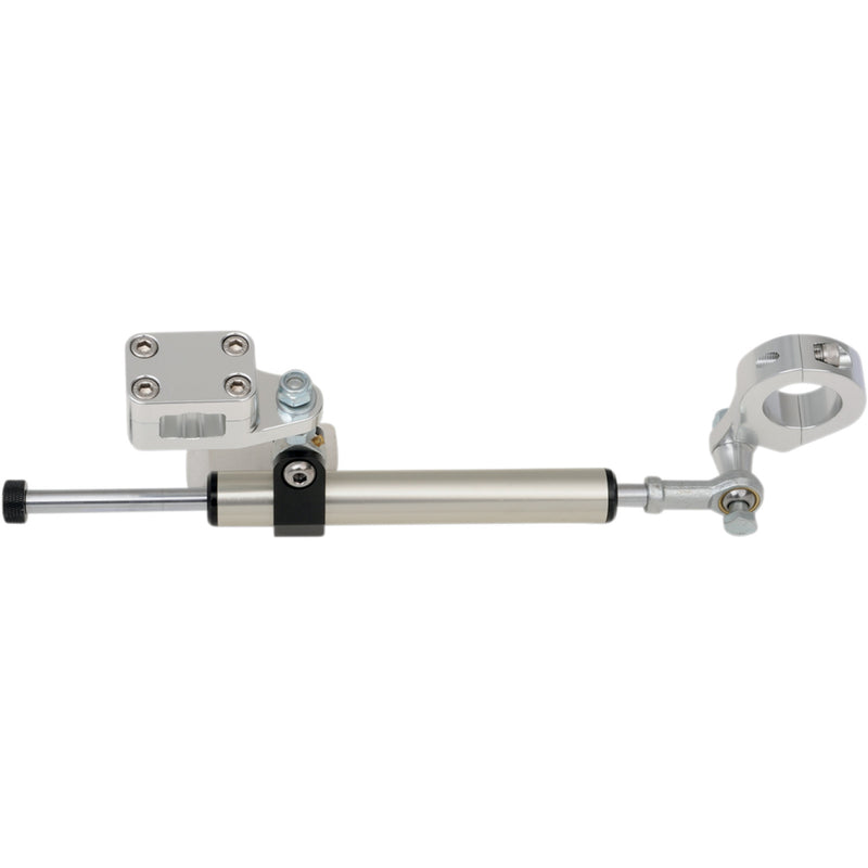 Moose Racing 7-Way Steering Stabilizer - Silver BTS-S54-S