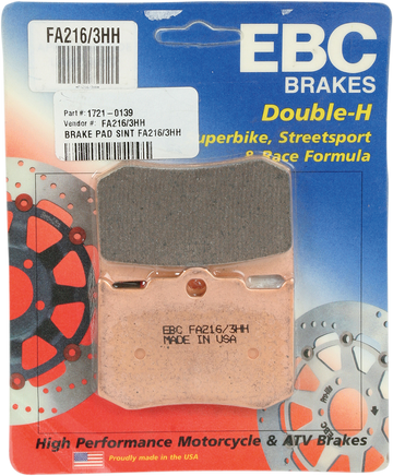 EBC HH Brake Pads FA216/3HH