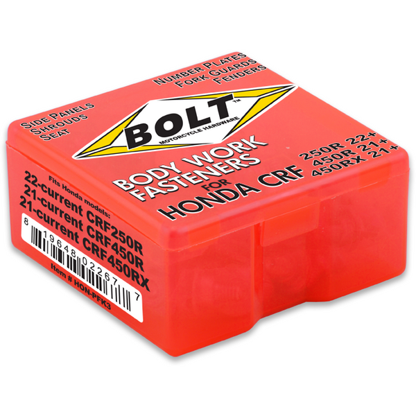 BOLT BODY WORK FASTENER KIT HONDA