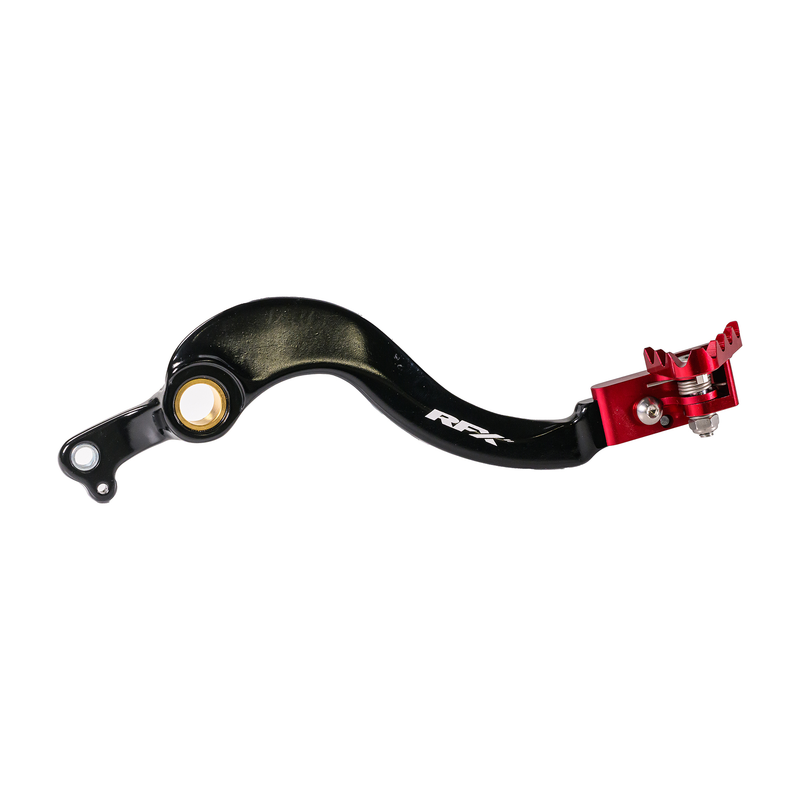 Rear Brake Pedal Red Folding Tip Hon