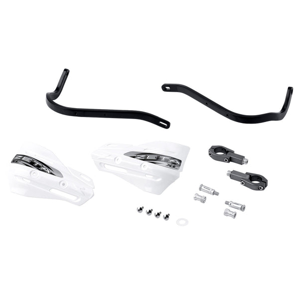 Zeta Armor Handguard Xc Kit For 28.6mm Bar Black/White