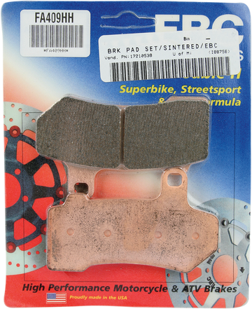 EBC HH Brake Pads - FA409HH FA409HH