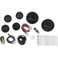 Dakota Digital MVX-8K Series Analog/Digital 6-Gauge Kit - Black Bezel - Black Face with Gray Background MVX-8604-KG-K