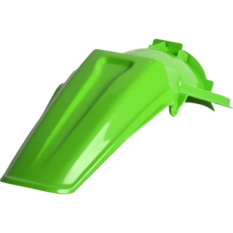 POLISPORT Fender - Rear - OEM Green - KX 125/250 8595000001 by Polisport