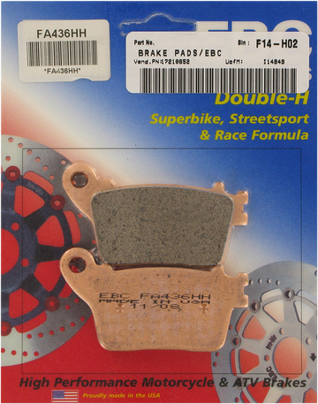 EBC HH Brake Pads FA436HH