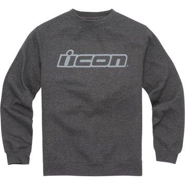 ICON ICON Slant* Crewneck Sweatshirt - Charcoal - Large 3050-5838