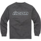 ICON ICON Slant* Crewneck Sweatshirt - Charcoal - Medium 3050-5837