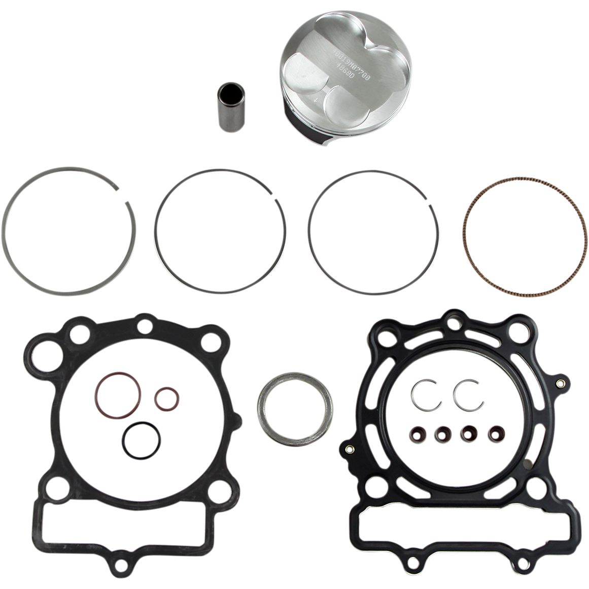 WISECO Piston Kit with Gaskets - 77.00 mm - Kawasaki PK1879