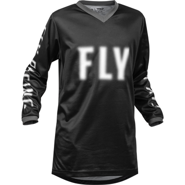 Fly Youth F-16 Jersey Black/White - Y Medium by WPS