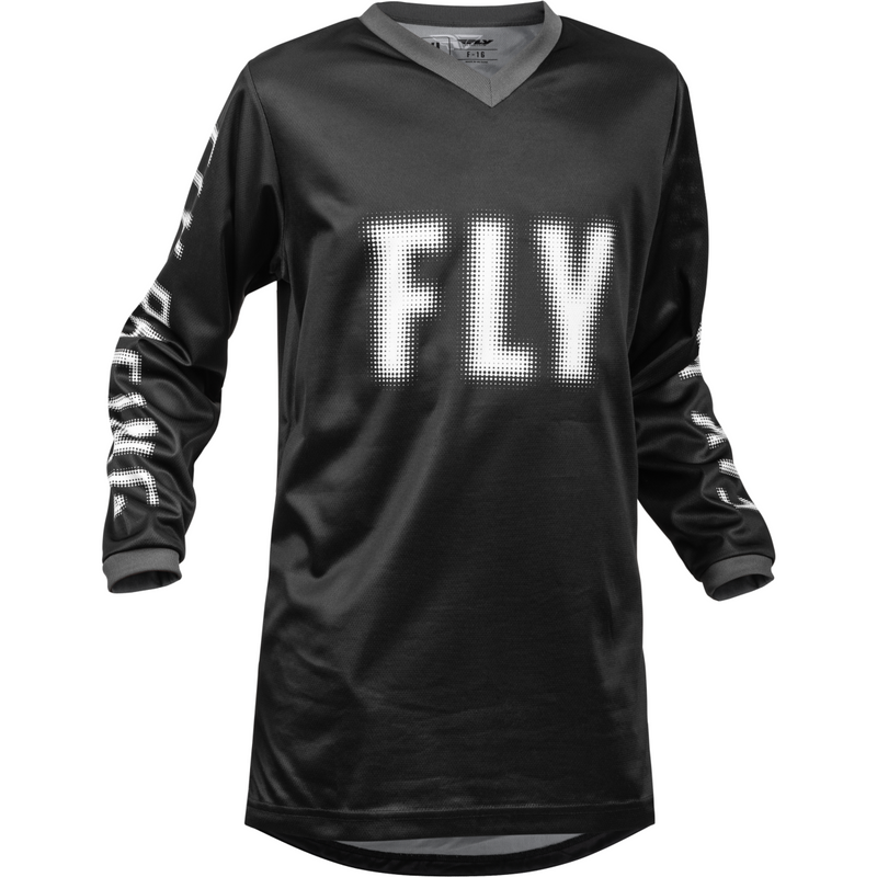 Fly Youth F-16 Jersey Black/White - Y XLarge by WPS