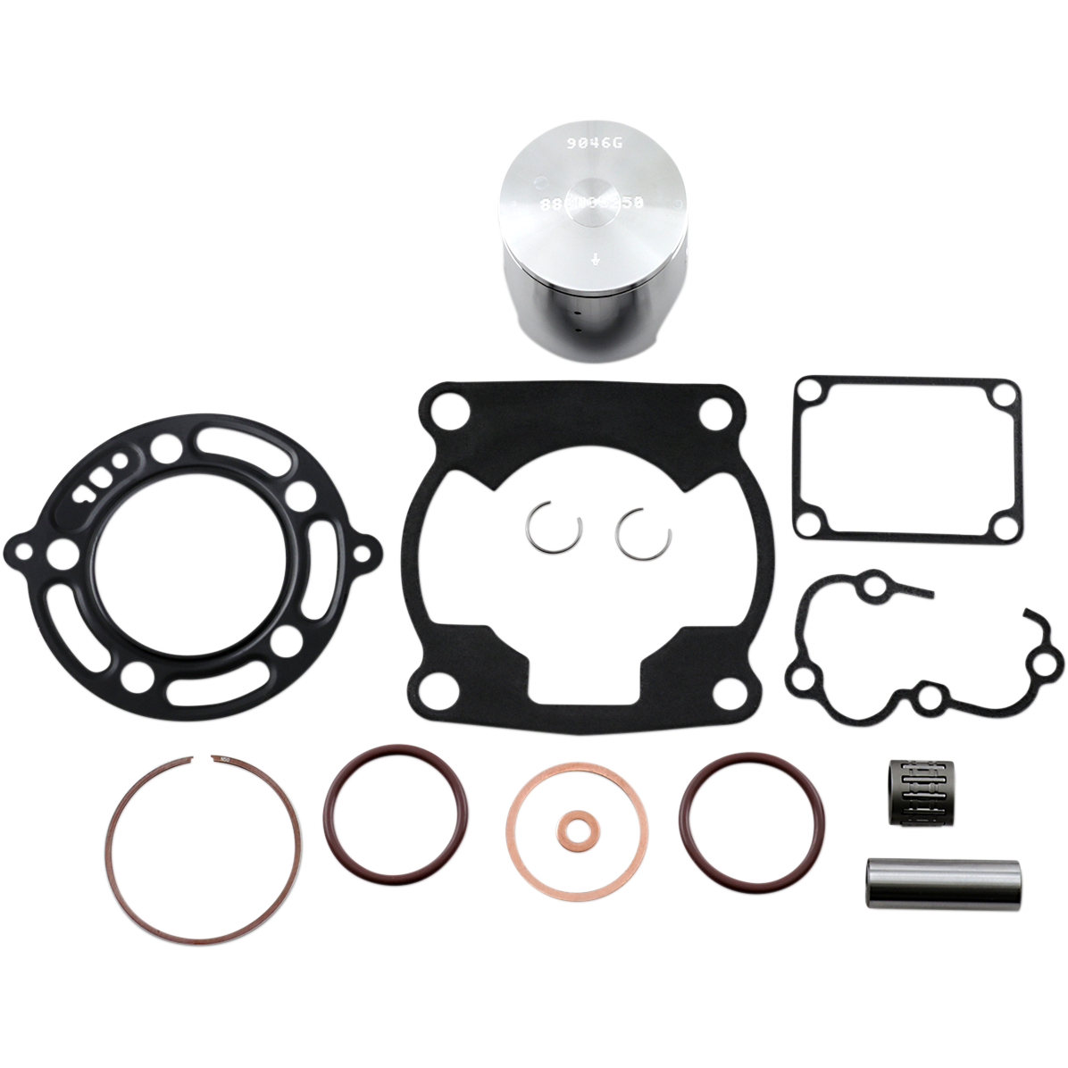 WISECO Piston Kit with Gasket - 52.50 mm - Kawasaki KX100 PK1908