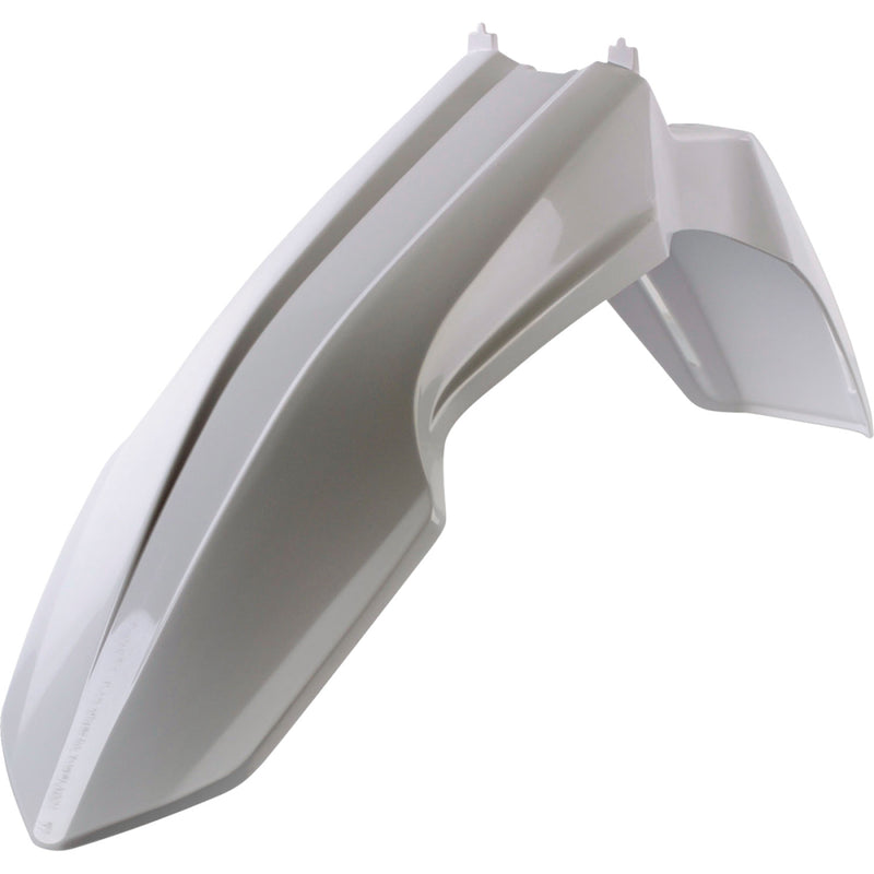 POLISPORT Fender - Front - White - RMZ 250/450 8550500003 by Polisport