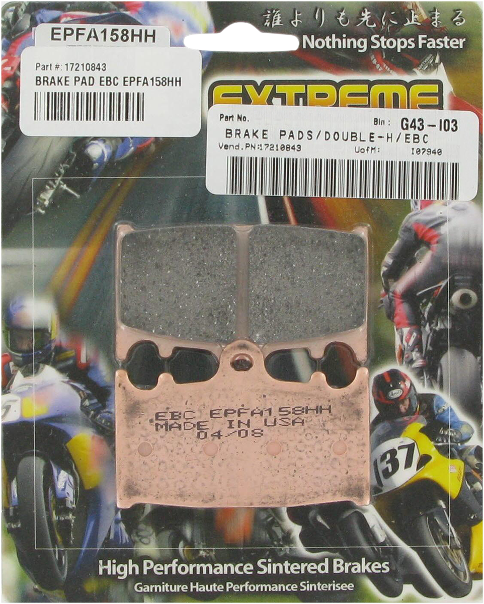 EBC Brake Pads - EPFA185HH EPFA185HH