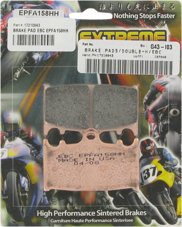 EBC Brake Pads - EPFA185HH EPFA185HH