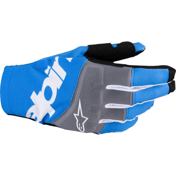 ALPINESTARS Techstar MX Gloves - Black/Blue - Small 3560125-17-S