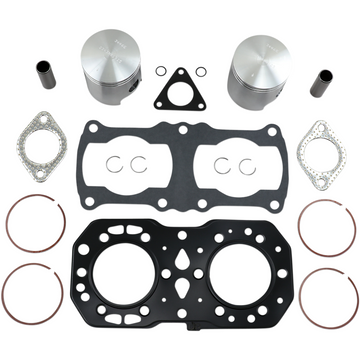 WISECO Piston Kit with Gaskets - 69.25 mm - Fuji Engine Type - Polaris SK1125