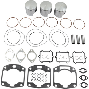 WISECO Piston Kit with Gaskets - 80.50 mm - Arctic Cat SK1185