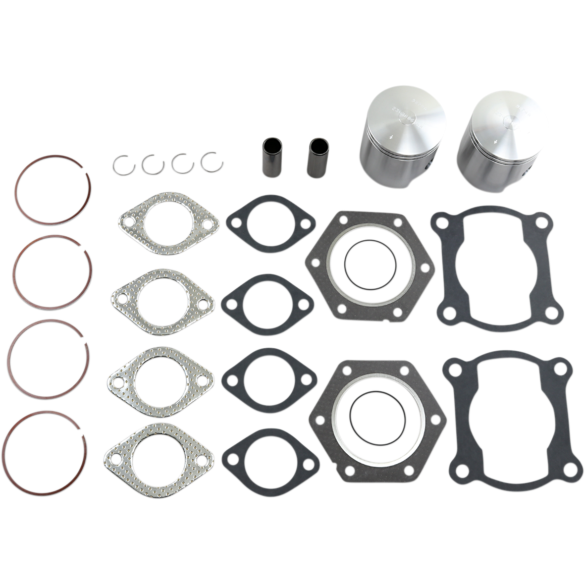 WISECO Piston Kit with Gaskets - 69.25 mm - Fuji Engine Type - Polaris SK1203