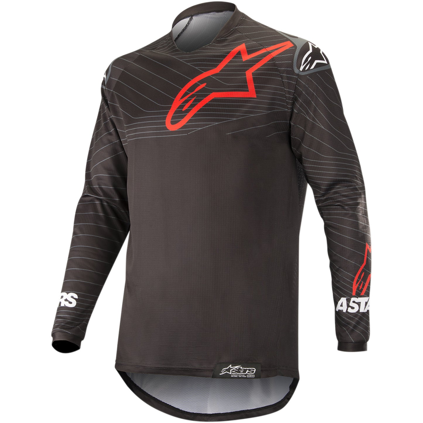 ALPINESTARS Venture-R Jersey - Black/Red - 2XL 3763019-13-2X