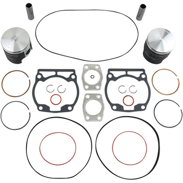 WISECO Piston Kit with Gaskets - 73.50 mm - 537 Engine Type - Ski-Doo SK1214