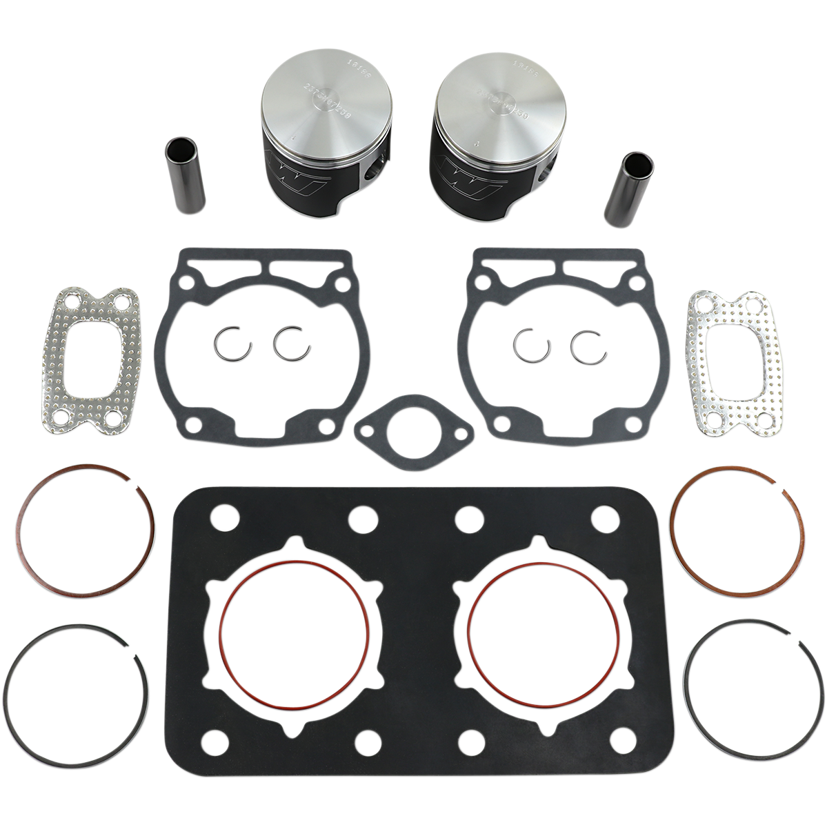 Wiseco Piston Kit with Gaskets - 72.50 mm - 536 Engine Type - Ski-Doo SK1216