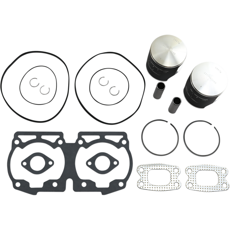 Wiseco Piston Kit with Gaskets - 76.00 mm - 582 Engine Type - Ski-Doo SK1219