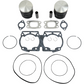 WISECO Piston Kit with Gaskets - 78.00 mm - 582 Engine Type - Ski-Doo SK1223