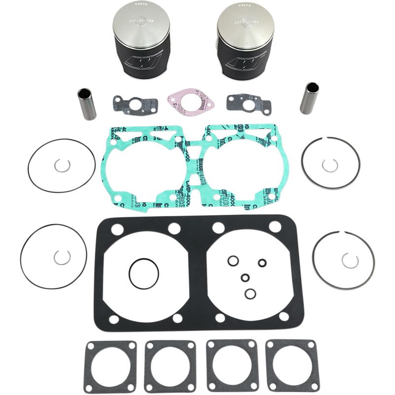 Wiseco Piston Kit with Gaskets - 77.00 mm - 583 Engine Type - Ski-Doo SK1228