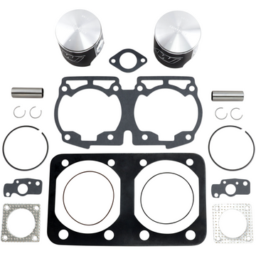 WISECO Piston Kit with Gaskets - 76.50 mm - 643 Engine Type - Ski-Doo SK1232