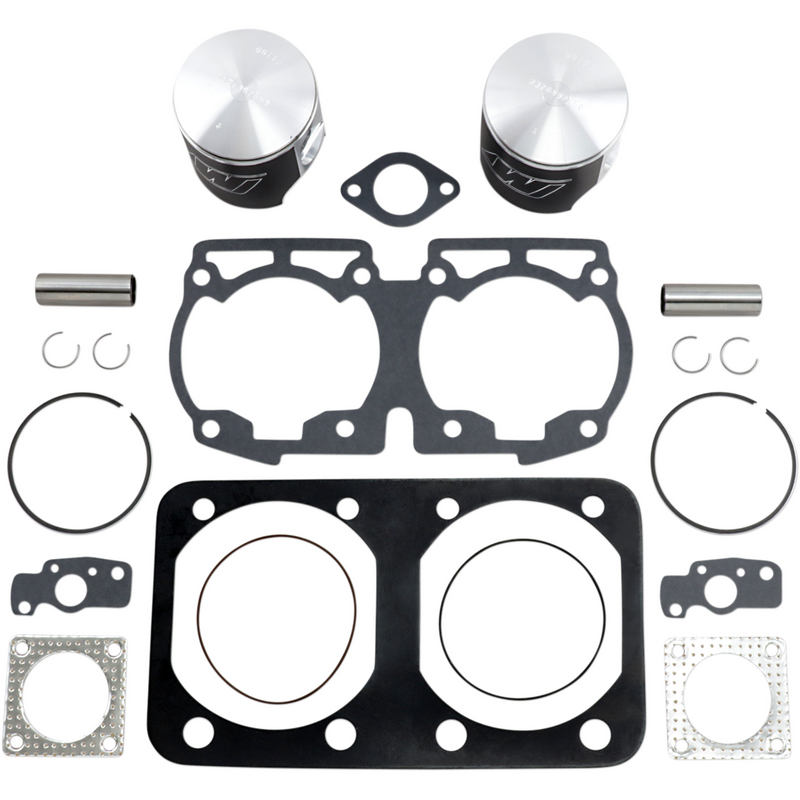 Wiseco Piston Kit with Gaskets - 76.50 mm - 643 Engine Type - Ski-Doo SK1232